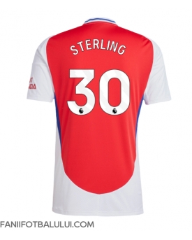 Arsenal Raheem Sterling #30 Tricou Fotbal Replică 2024-25 Barbati Acasa